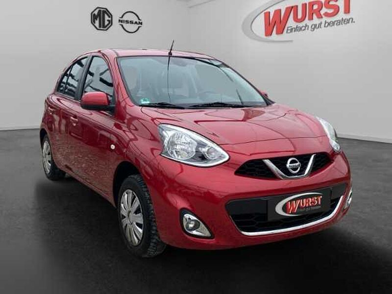 Nissan Micra Acenta 1.2 SHZ Tempomat SHZ Allwetter Scheckheftgepflegt Bluetooth