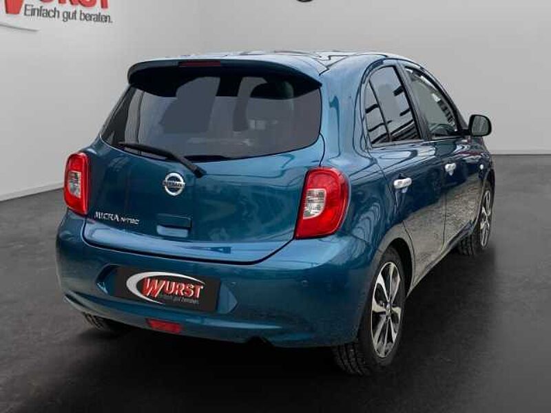 Nissan Micra N-Tec 1.2 Navi SHZ PDC Tempomat Bluetooth 8-Fach Bereift