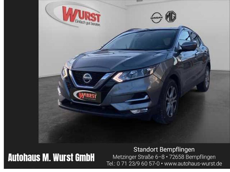 Nissan Qashqai N-Connecta 1.2 AHK 8x befreift 360grad Kamera PNG Navi Tempomat