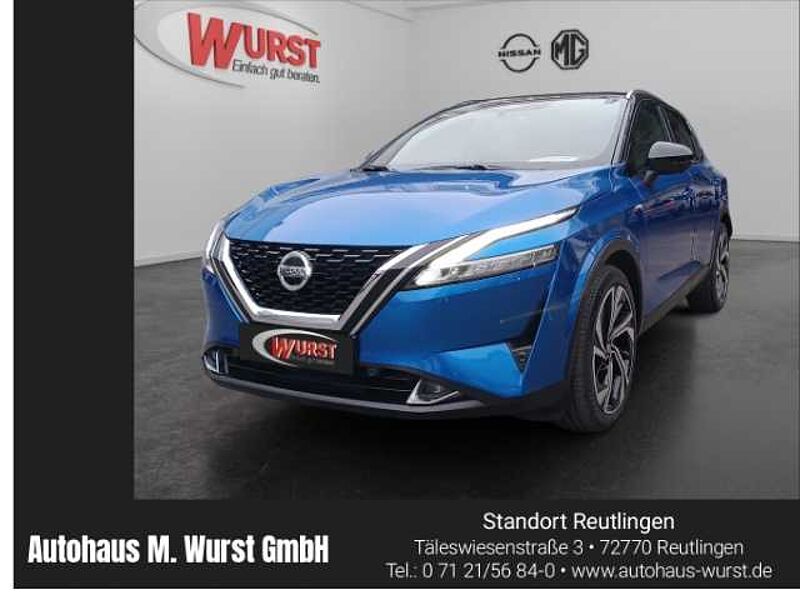 Nissan Qashqai 1.3 DIG-T EU6d  Automatik Tekna+ CarPlay AVM Sitzheizung Head-up